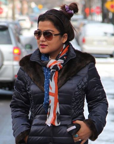 Rekha Thapa in America