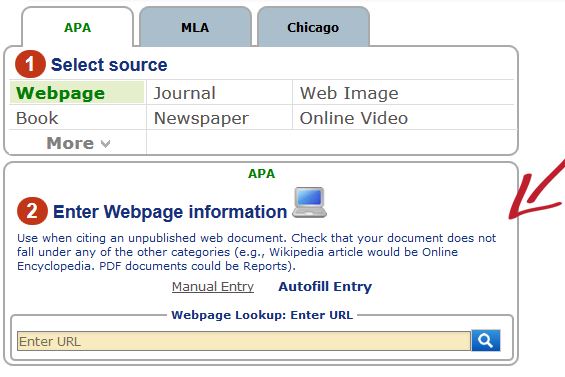 apa website citation generator